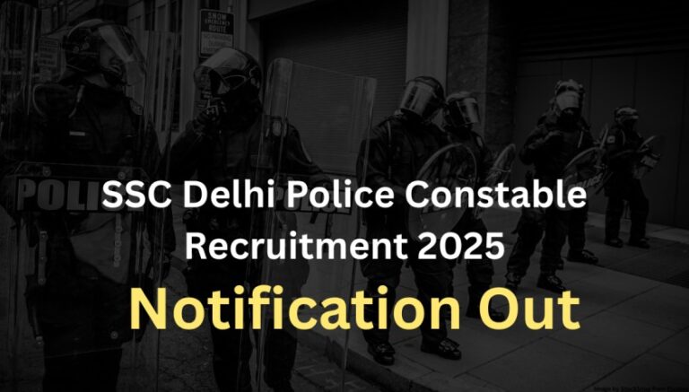 SSC Delhi Police Constable Recruitment