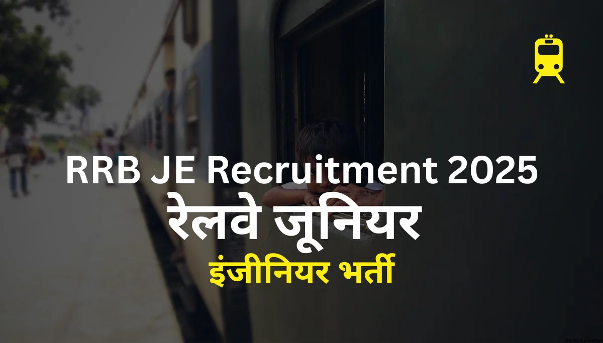 railway junior engineer recruitment 2025